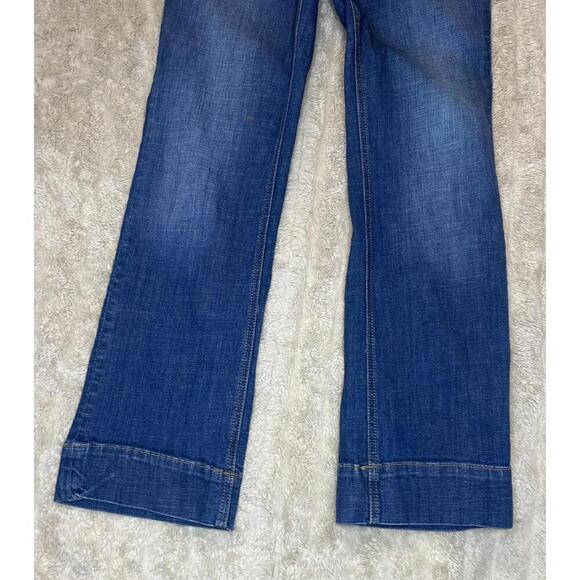 Pilcro and the Letterpress by Anthropologie cropped straight leg jeans Size 27 - Picture 3 of 8